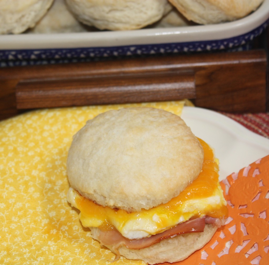 Biscuit Breakfast Sandwiches