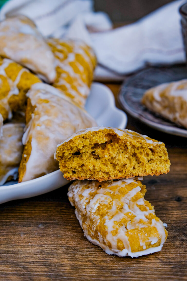 Low-Fat Healthy Pumpkin Scones Recipe - The Foodie Affair