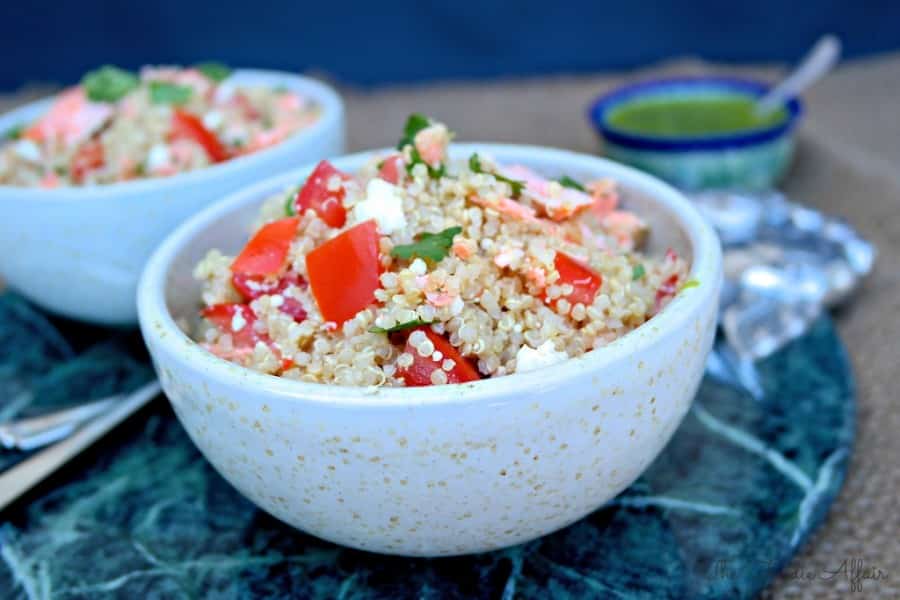 Quinoa Salmon Bowl