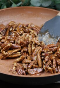 Maple Glazed Pecans 5 Minute Recipe The Foodie Affair   Maple Glazed Pecans S3 205x300 