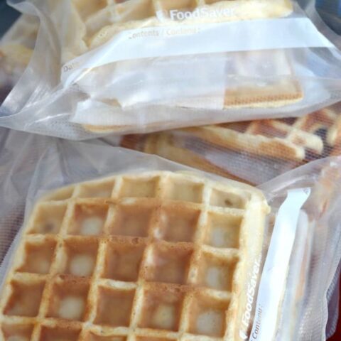 Learn How To Freeze Waffles Save Money The Foodie Affair