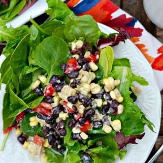 Black Bean and Corn Salad With Cilantro Dressing - The Foodie Affair