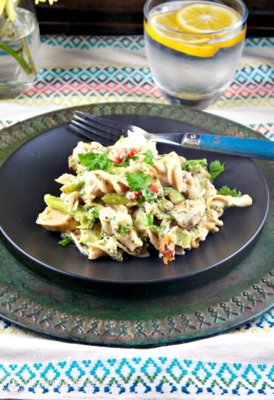 Chicken Vegetable Casserole Lightened Up - The Foodie Affair