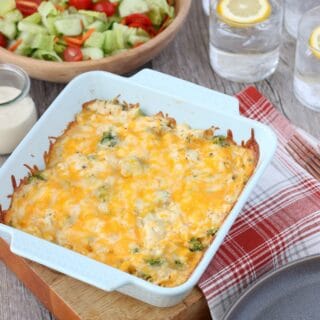 Low Carb Chicken Casserole - Easy Dinner | The Foodie Affair