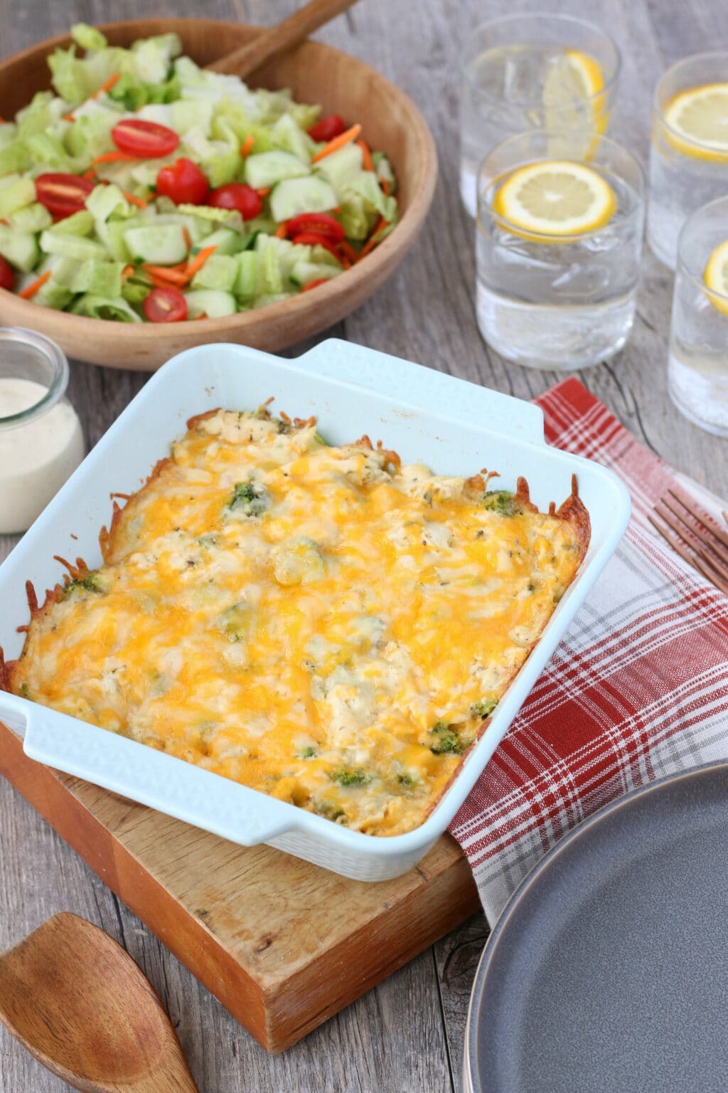 Low Carb Chicken Casserole Easy Dinner The Foodie Affair