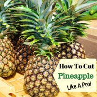 How To Cut Pineapple - Core, Slice in Rings & Chunks | The Foodie Affair