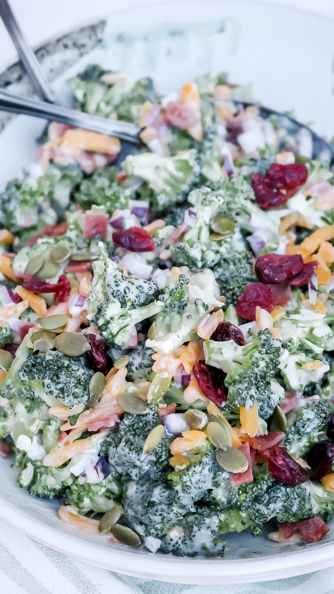 Keto Broccoli Salad Recipe With Bacon The Foodie Affair