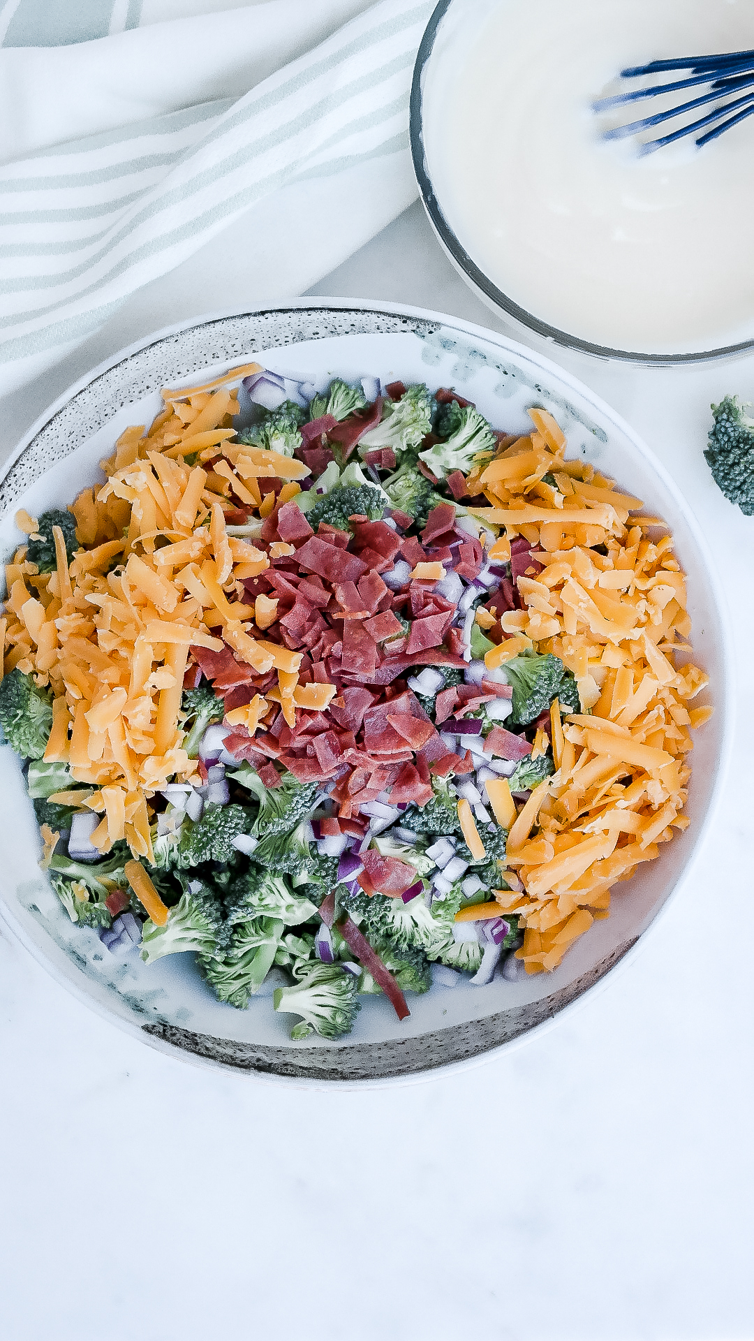 Keto Broccoli Salad Recipe With Bacon The Foodie Affair   Keto Broccoli Salad SA 