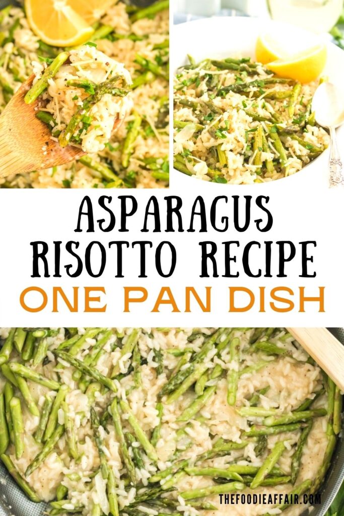 Asparagus Risotto Recipe With Lemon - The Foodie Affair