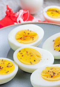 Easy Hard Boiled Eggs In An Egg Cooker - The Foodie Affair