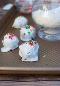 No Bake Christmas Oreo Balls Recipe - The Foodie Affair