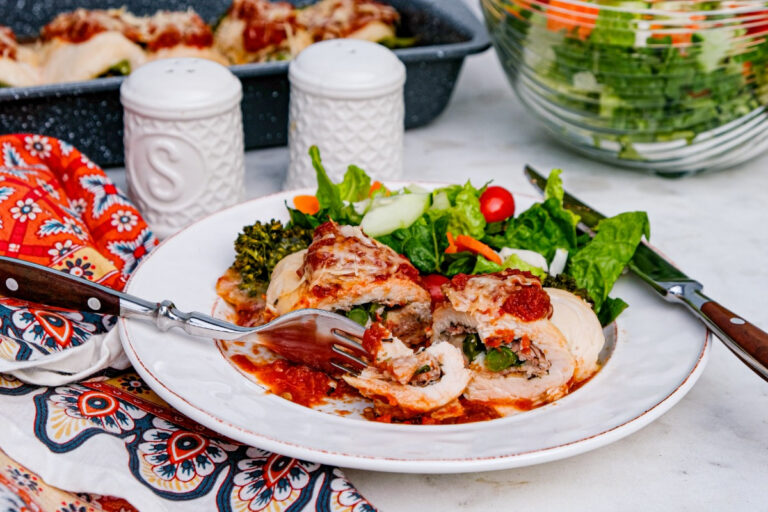 Chicken Rollatini Recipe Stuffed With Prosciutto - The Foodie Affair