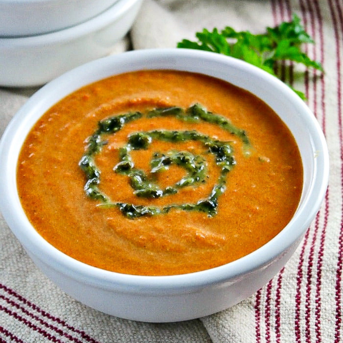 Curried Carrot Soup {Healthy Vegan Soup} 